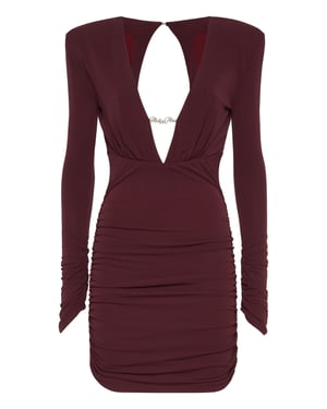 Long-Sleeved Mini Dress