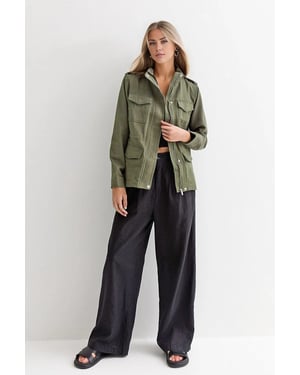 Canvas Military Jacket