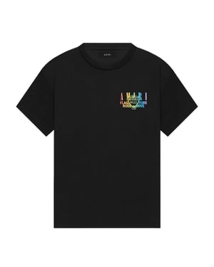 Amiri Xo Beverly Hills Zwart T-shirt