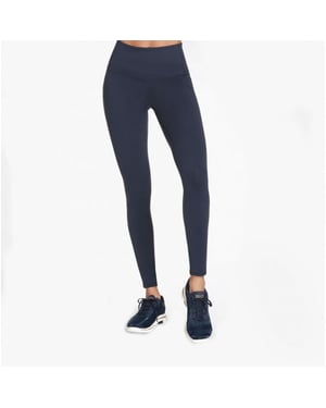 Skechers W03lg30b/nvy Goflex Dames Gymleggings Blauw Iris