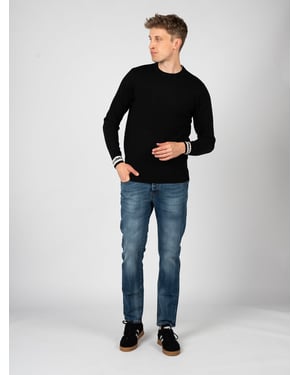 John Richmond Tröja manlig Svart