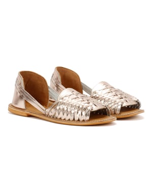 Tower Footwear Hurache Vrouwen Gouden Sandalen