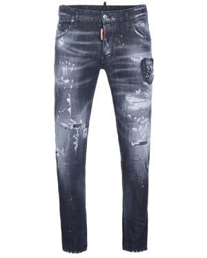 Dsquared2 Skater jeans zwart