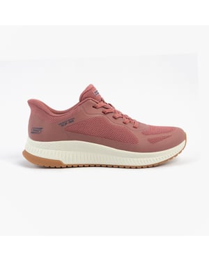Skechers Bobs Squad 4 - Basislook Dames Sneakers Roze