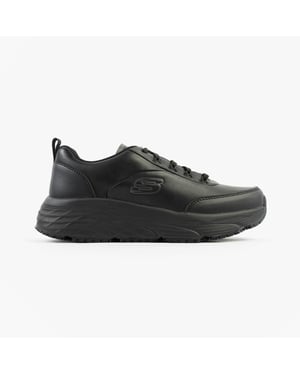 Skechers Work Max Cushioning Elite Sr - Kajus Womens Safety Trainers Black
