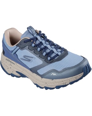 Skechers Performance GO RUN Trail Altitude 2.0 Ravine Dames Sneakers Van Leer In Leisteenkleur