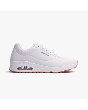 Skechers 52458/wht Uno - Stand On Air Mens Trainers White