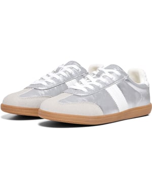 ONLY Amber Polyester Dam Silver Sneakers