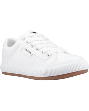 Women's Rocket Dog Cheery Low Canvas Pumps in White