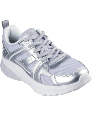 Skechers BOBS Vamos Dames Zilveren Sneakers
