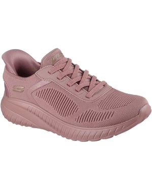 Skechers BOBS Sport Squad Chaos Polyester Dam Rose Sneakers
