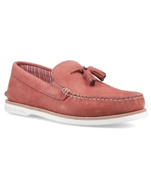 Sperry Authentic Original Heren Rode Leren Loafers