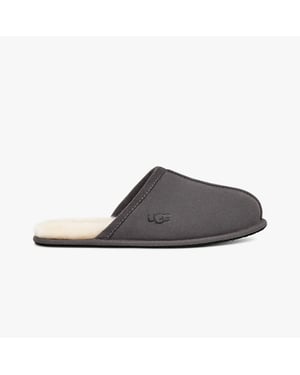 Ugg Scuff Mens Mule Slippers Dark Grey