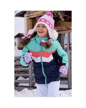 Mountain Warehouse Arctic Water Resistant Ski Jacket för barn/ungdomar (Ljus kungsfisk)
