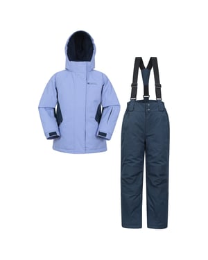 Mountain Warehouse Skidjacka & byxor för barn/ungdomar (Syren)