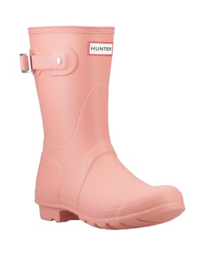 Hunter Original Korte Rubberlaarzen Dames Terracotta Wellingtonlaarzen