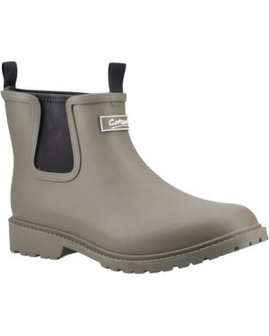 Cotswold Barton TPR+Neopreen Heren Khaki Wellingtonlaarzen