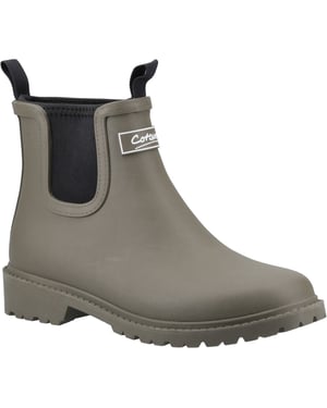 Cotswold Barton TPR+Neopreen Dames Khaki Wellingtonlaarzen