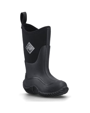 Muck Boots Hale Rubberen Zwarte Regenlaarzen Voor Kinderen