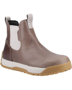 Xtratuf Enkellaarzen Leer Dames Stone Wellington Boots