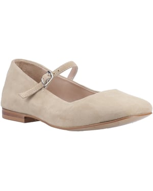 Hush Puppies Pasha Suède Dames Taupe Schoenen