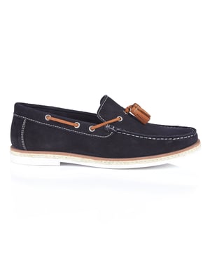 Silver Street London Milford Mens Loafers Navy