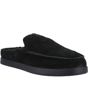 TOMS Alonso Mule Leather Men's Black Mules