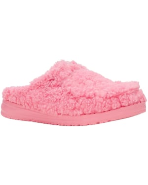HEYDUDE Wendy Polyester Dames Plumeria Roze Muiltjes