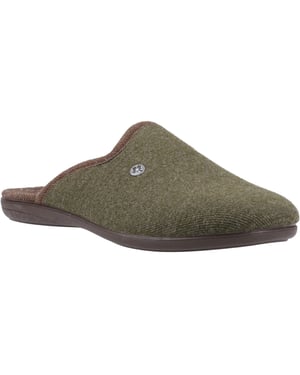 Cotswold Spelsbury Textile Men's Khaki Mules