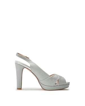 Lilora Silver Heels