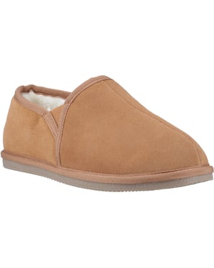 Hush Puppies Aryan Suede Men's Tan Slippers