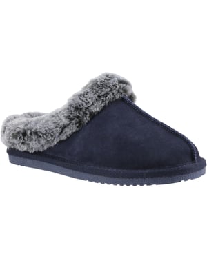 Hush Puppies Amara Suede Women's Navy Slippers