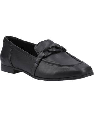 TOMS Lynette Skinn Dams Svarta Loafers