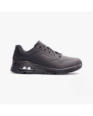 Skechers Work Skechers Work 108021ec Uno Sr Womens Occupational Trainers Black