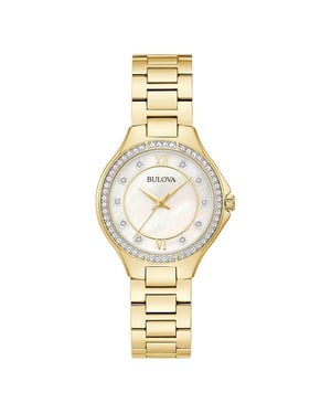 Bulova  Women's Gold Watch 98L295