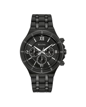 Bulova  Men's Black Watch 98A242