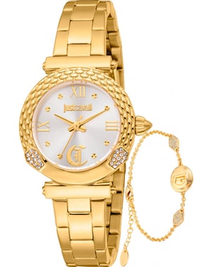 Just Cavalli JC1L332M0055 Ladies Curiosa Watch and Bracelet Gift Set
