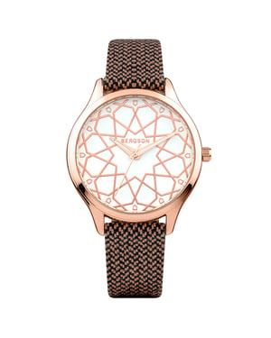 Bergson Horloge Ocean BGW8621RL34 Roze