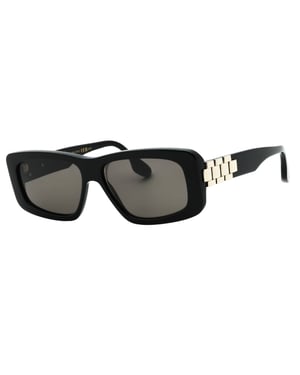 Victoria Beckham Dark Grey Lensed Black Sunglasses
