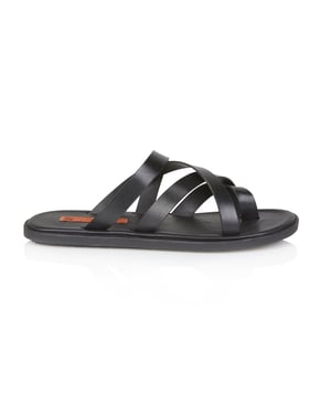 Silver Street London Crouchend Mens Sandals Black