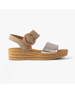 Gabor Andre Womens Sandals Beige