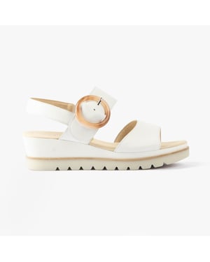 Gabor Yeo Womens Sandals White