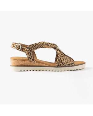 Gabor Rich Womens Sandals Medium Brown