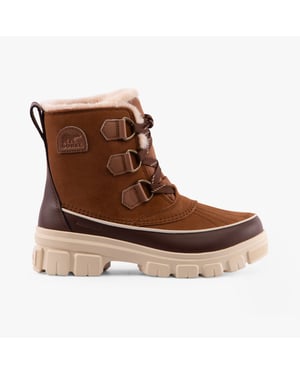 Sorel Torino V Womens Winter Boots Brown