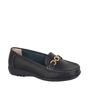 Boulevard Saddle Womens Loafers (Extra Wide)