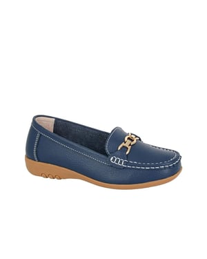 Boulevard Saddle Womens Loafers (Extra Wide)