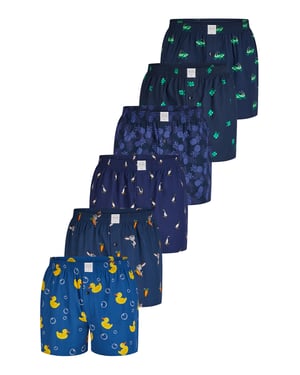 Boxer afdrukken 6-Pack
