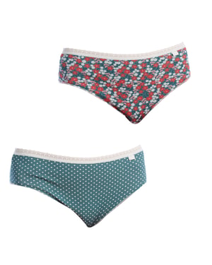2-pack Brislip Coquettes katoenen slips 1032361 voor dames