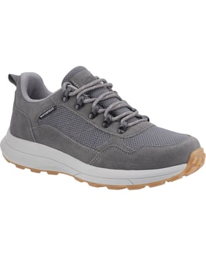 Cotswold Elmfield Suede Mesh Heren Grijze Sneakers