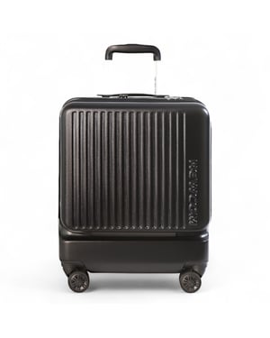 Durable EasyJet Ryanair 39 x 26 x 51.5 cm Black Front Open Cabin Luggage Travel Suitcase